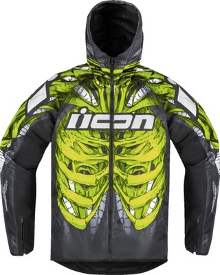 ICON AIRFORM MANIK R STRIUKĖ MOTOCIKLINĖ FLUO SOFTSHEL NOWOSC L 