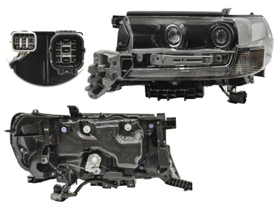 Toyota land cruiser 200 2015- фара лампа левая 8110660k10 фото №1