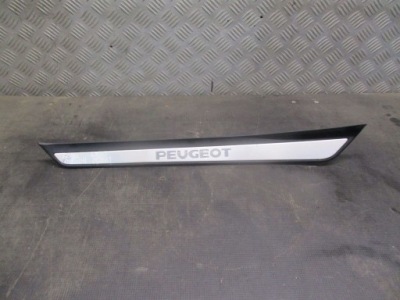 Накладка порога  лівий задній 9629149477 peugeot 607 рестайлінг  04-10r. 2.7hdi фото №1