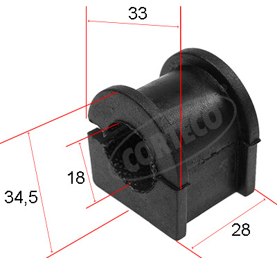 AIR BAGS STABILIZER CORTECO 80000450 7144202  