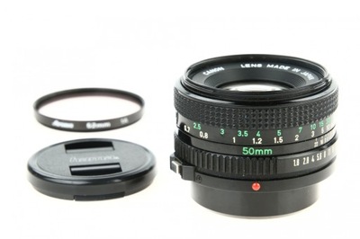 Obiektyw Canon 50mm f/1.8 FD