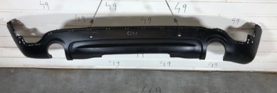 Mini cooper countryman ii f60 16- накладка бампера заднего спойлер задняя фото №1