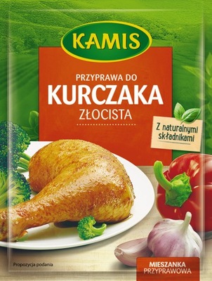 Kamis Przyprawa do kurczaka złocista 30g