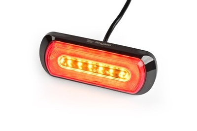 LAMPA OSTRZEGAWCZA SKYLED Z CZERWONYM ŚWIATŁEM POZYCYJNYM, STROBOSKOP