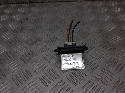 Резистор резистор вентилятор nissan micra k12 фото №1