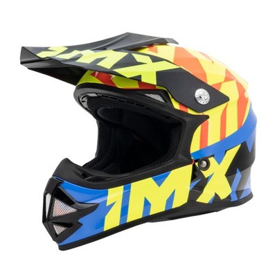 KASK IMX FMX-01 JUNIOR BLACK/FLUO YELLOW/BLUE/FLUO RED YL