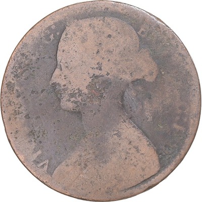 Moneta, Wielka Brytania, Victoria, Penny, 1866, Lo