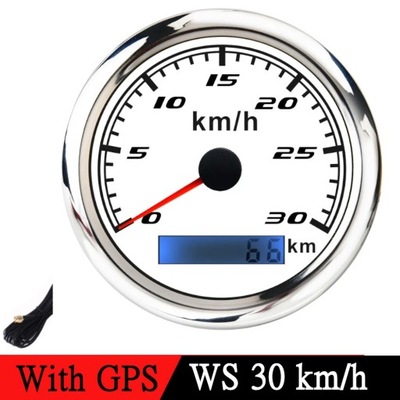 60 KM/H 120KM/H 200KM/H 85MM BOAT CAR GPS SPEEDOMETER WATERPROOF SPE~73232