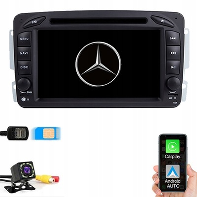 RADIO ANDROID MERCEDES GASOLINA G W463 1998-2004 4/64G  