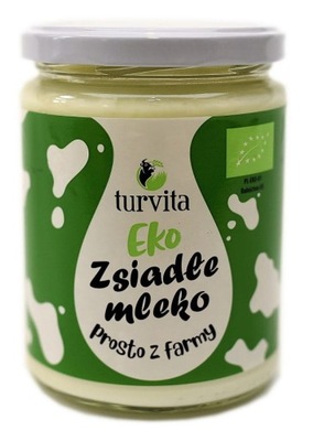 Zsiadłe mleko bio 450 g turvita