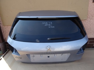 Peugeot 308 t9 крышка багажника задняя 2018r фото №1