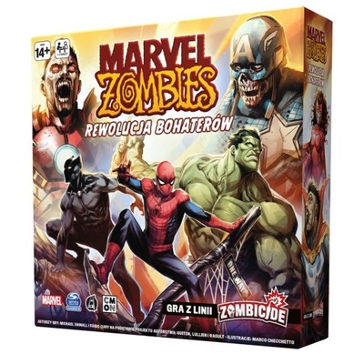 Zombicide: Marvel Zombies Rewolucja Bohaterów CMON