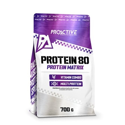 BIAŁKO ProActive Protein 80 700g solony karmel