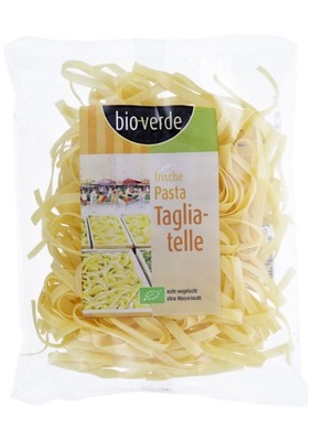 MAKARON SEMOLINOWY JAJECZNY ŚWIEŻY TAGLIATELLE BIO 250 g - BIO VERDE