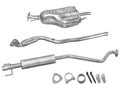 OPEL ASTRA 2 G - 1.4 (1389CM) HATCHBACK (ГОД 2000-2003) ГЛУШИТЕЛЬ + АКСЕССУАРЫ