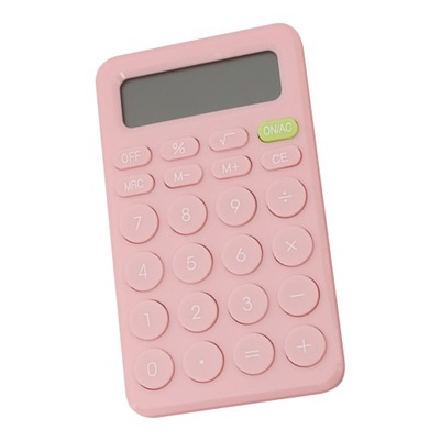 Ręczny dzienny kalkulator liczbowy na pulpicie