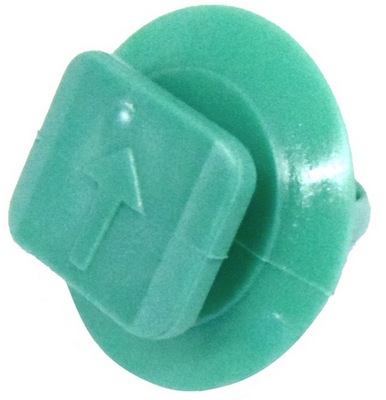 Зелёный клипса штифт накладки крыла alfa romeo stelvio jeep renegade фото №1