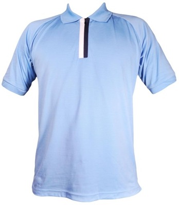 TOMMY HILFIGER koszulka REGULAR blue POLO _ M