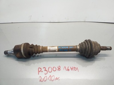 Приводной вал левая peugeot 3008 i 1.6 hdi фото №1
