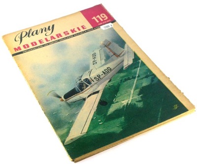 PLANY MODELARSKIE 119 1984 Samolot Sportowy ZLIN-42 M