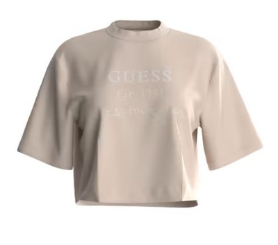 Guess t-shirt V4GI13JA914 MCDM kremowy L