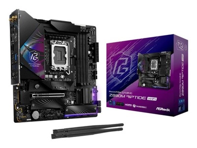 Asrock Phantom Gaming Z890M Riptide WiFi Intel Z890 LGA 1851 (Socket V...