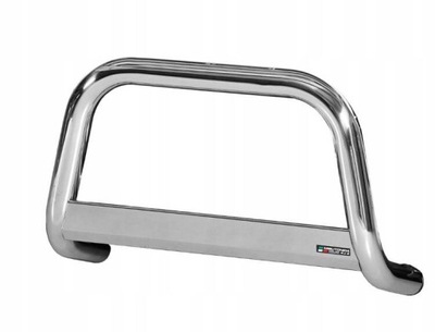 BULL BAR PARACHOQUE PARTE DELANTERA 63 MM CON DIRECCIÓN PARA RENAULT TRAFIC 2019- | CROMO  