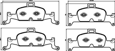 KLOCEK DE FRENADO KIT PARTE DELANTERA CONVIENE DO: AUDI A4 ALL  