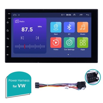 FOR CABLE VW 80036 STYL! NAVIGATION ANDROID 10.0 2DI  