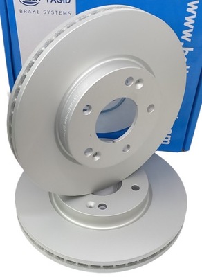 Тормозные диски перед hyundai coupe sonata tucson sportage фото №1