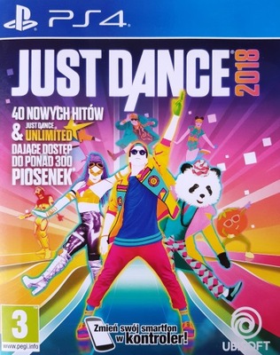 JUST DANCE 2018 PLAYSTATION 4 PS4 MULTIGAMES