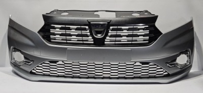 Бампер передній решітка радіатора dacia sandero iii 20- оригінал фото №1