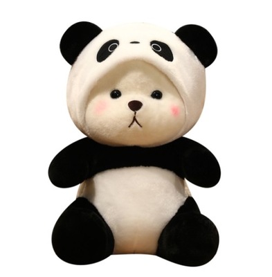 26cm miś zamienia się w Panda pluszowa zabawka