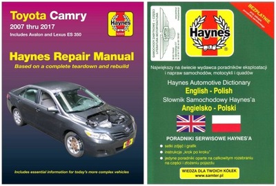 TOYOTA CAMRY AVALON LEXUS ES350 (2007-2017) MANUAL REPARACIÓN +GRATIS 24H  