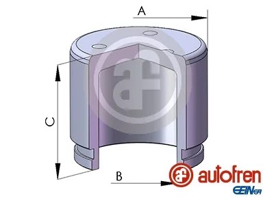 ПОРШЕНЬ СУППОРТА ТОРМОЗНОЙ ПЕРЕД (54MM 48,5MM) CHEVROLET ASTRA, AVEO,