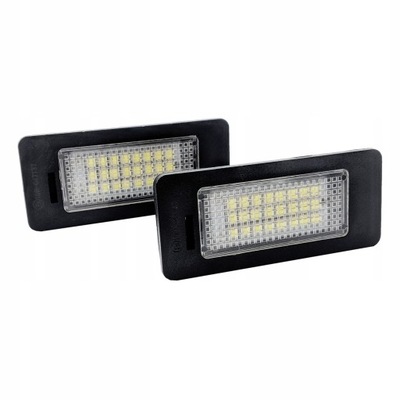 BMW E90 E70 E82 E88 E92 E93 LEMPUTĖS VALSTYBINIO NUMERIO LAIKYKLIS LED 