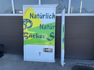 Дверь левая боковой + петли рама рамка контейнер изотермический кузов коробка передач bus фото №1