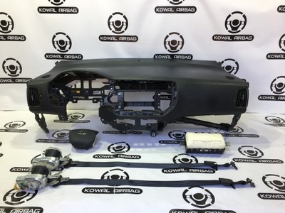 Kia rio iii 3 приборная панель консоль подушка безопасности подушки безопасности ремни оригинал демонтаж фото №1