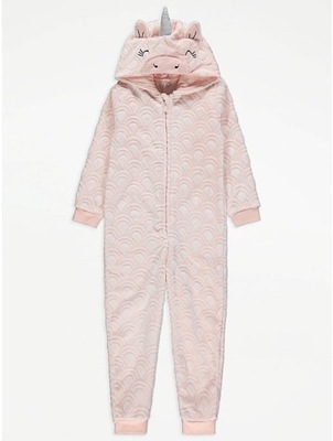 GEORGE ciepły kombinezon onesie unicorn 98-104 SALE