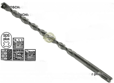 Wiertło udarowe SDS Plus BOSCH 22mm/200mm/250mm