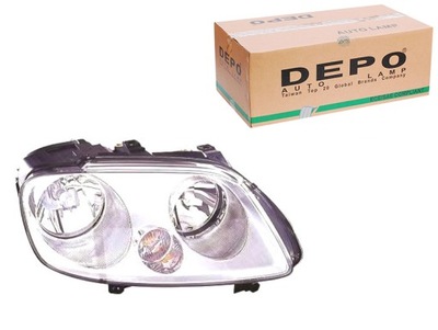 FARO VW CADDY 3 TOURAN H1 H7 03-15 PR DEPO  