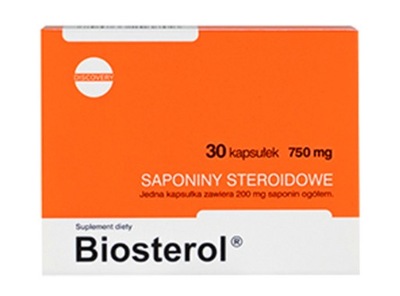 Megabol Biosterol do testosterol 30 kapsułek LIBIDO BOOSTER TESTOSTERON