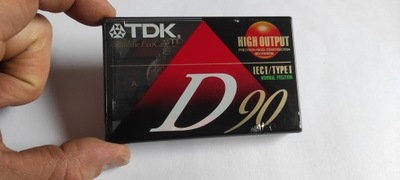 TDK D90 D 90 NOS folia #371