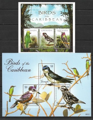 Grenada 6093-98 - ptaki