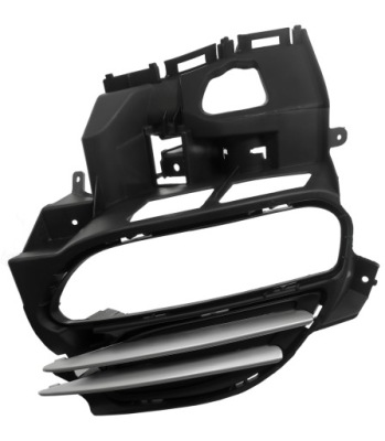 Porsche panamera 970 lift решітка решітка радіатора заглушка бампера комплект сріблястий l фото №1