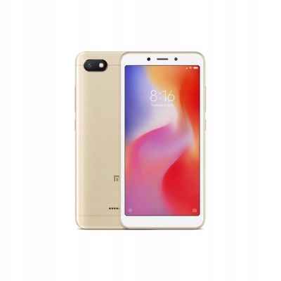 Xiaomi Redmi 6A 2/16 GB LTE Dual Sim Złoty | A