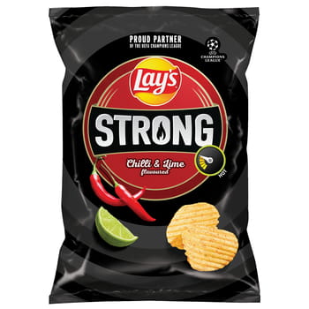 Chipsy Lay's Strong chilli limonka 190g