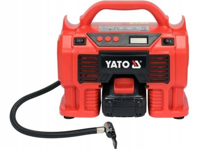 YATO COMPRESOR 18V 11 BAR 21 L/MIN  