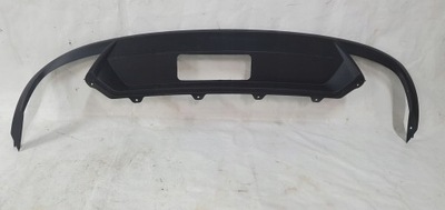 Накладка бампера задня skoda octavia iii фото №1