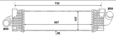 NRF 30906-NRF INTERCOOLER  